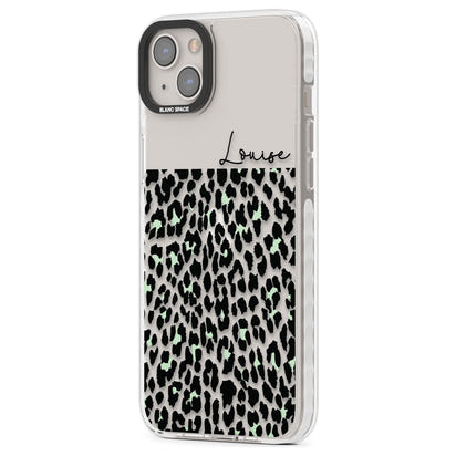Personalised Seafoam Leopard
