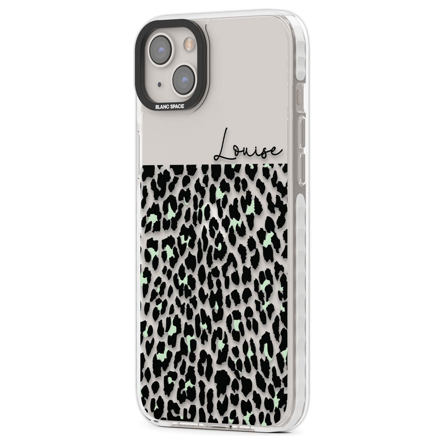 Personalised Seafoam Leopard