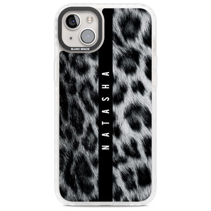 Personalised Snow Leopard Print