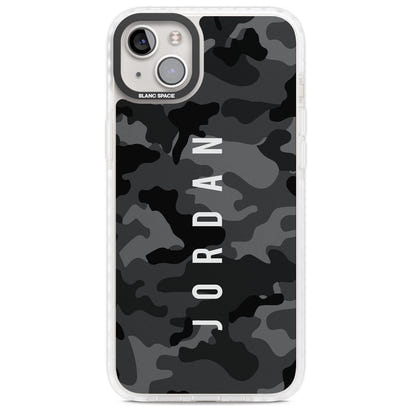 Personalised Black Camouflage Name