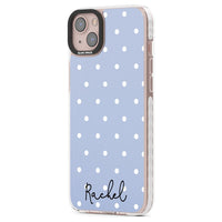 Personalised Simple Light Blue Dots
