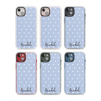 Personalised Simple Light Blue Dots