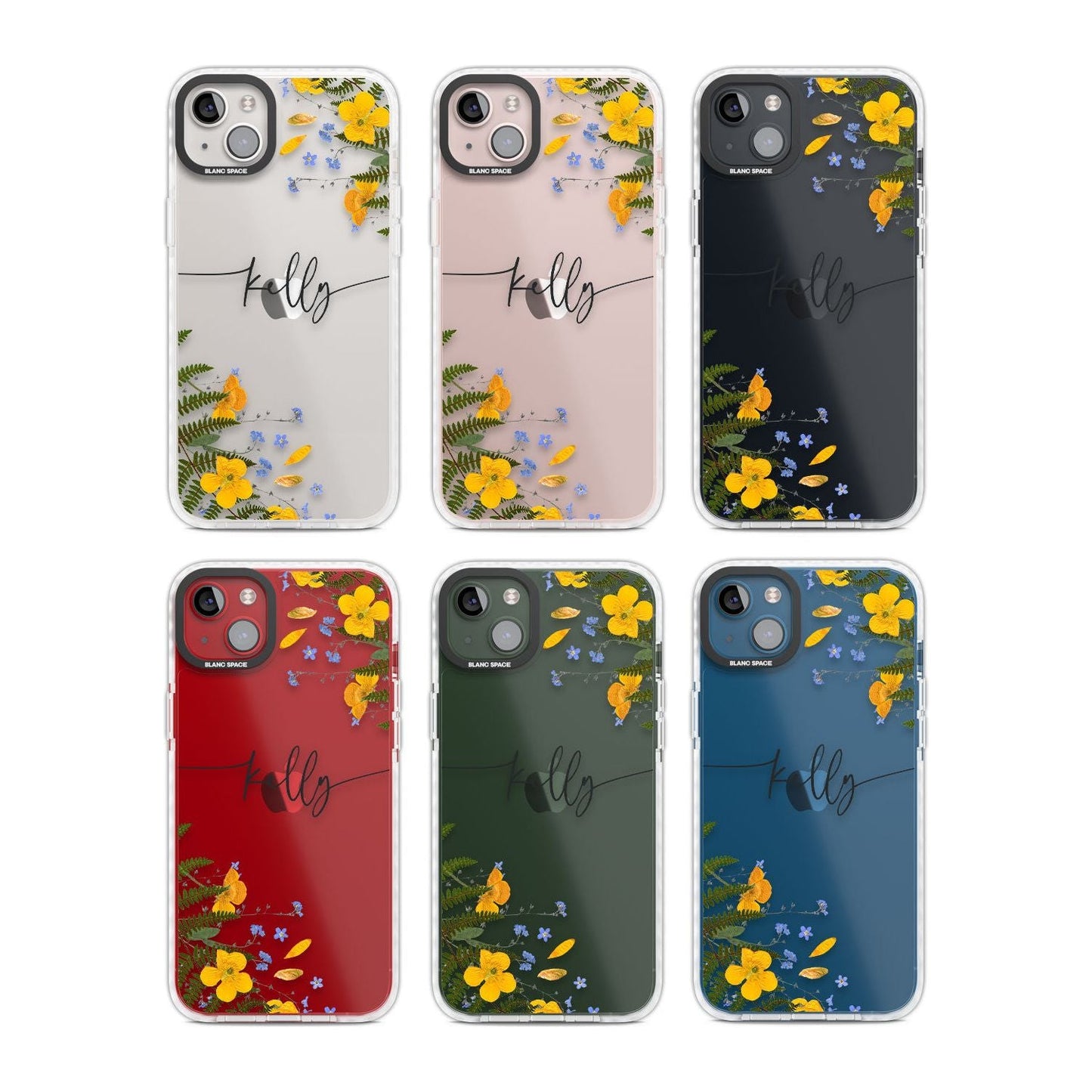 Personalised Ferns & Wildflowers