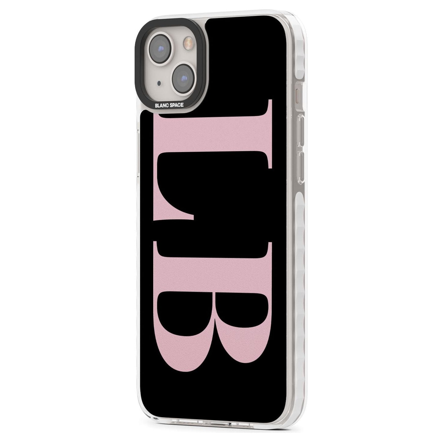 Lettres personnalisées roses et noires vertes