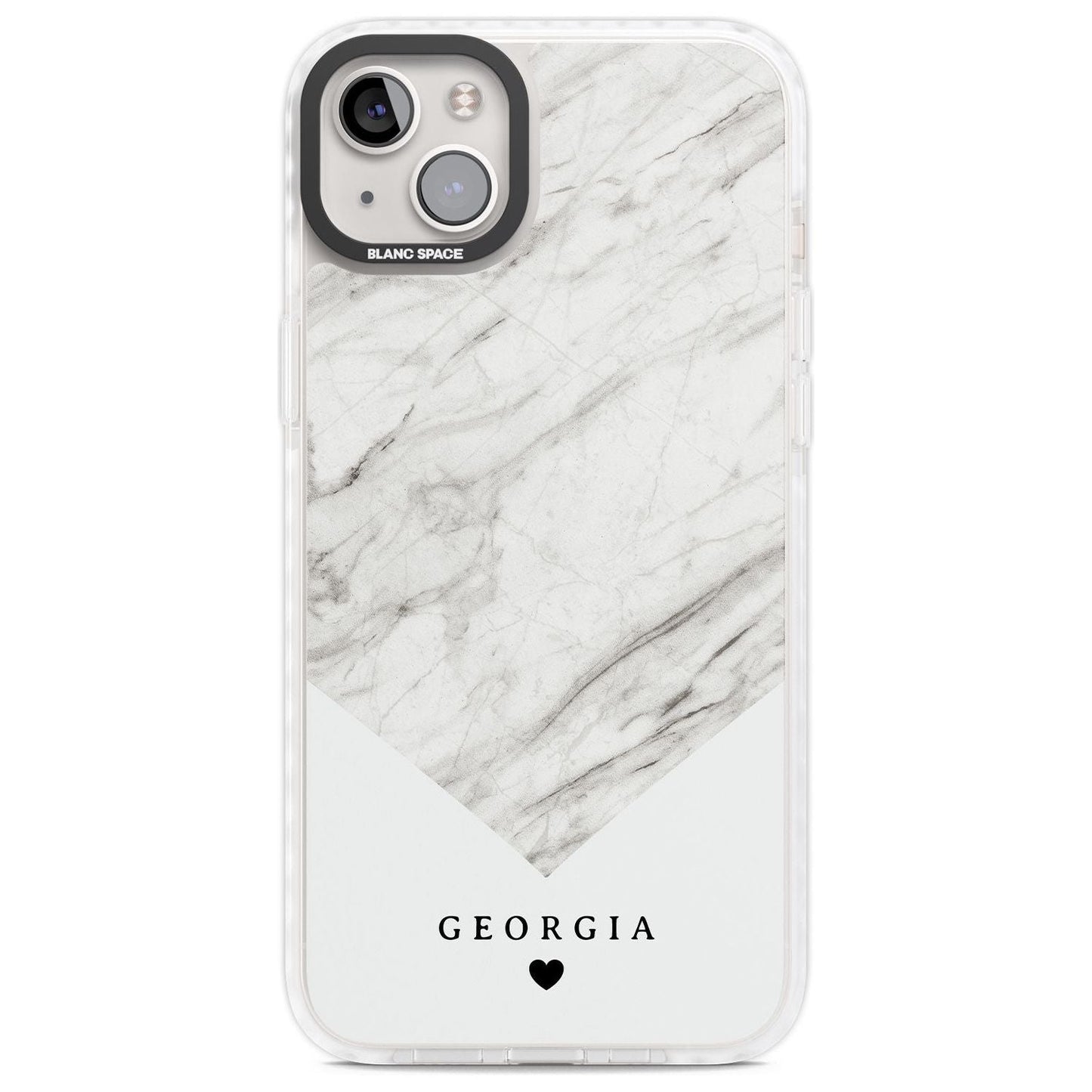 Personalised White Marble