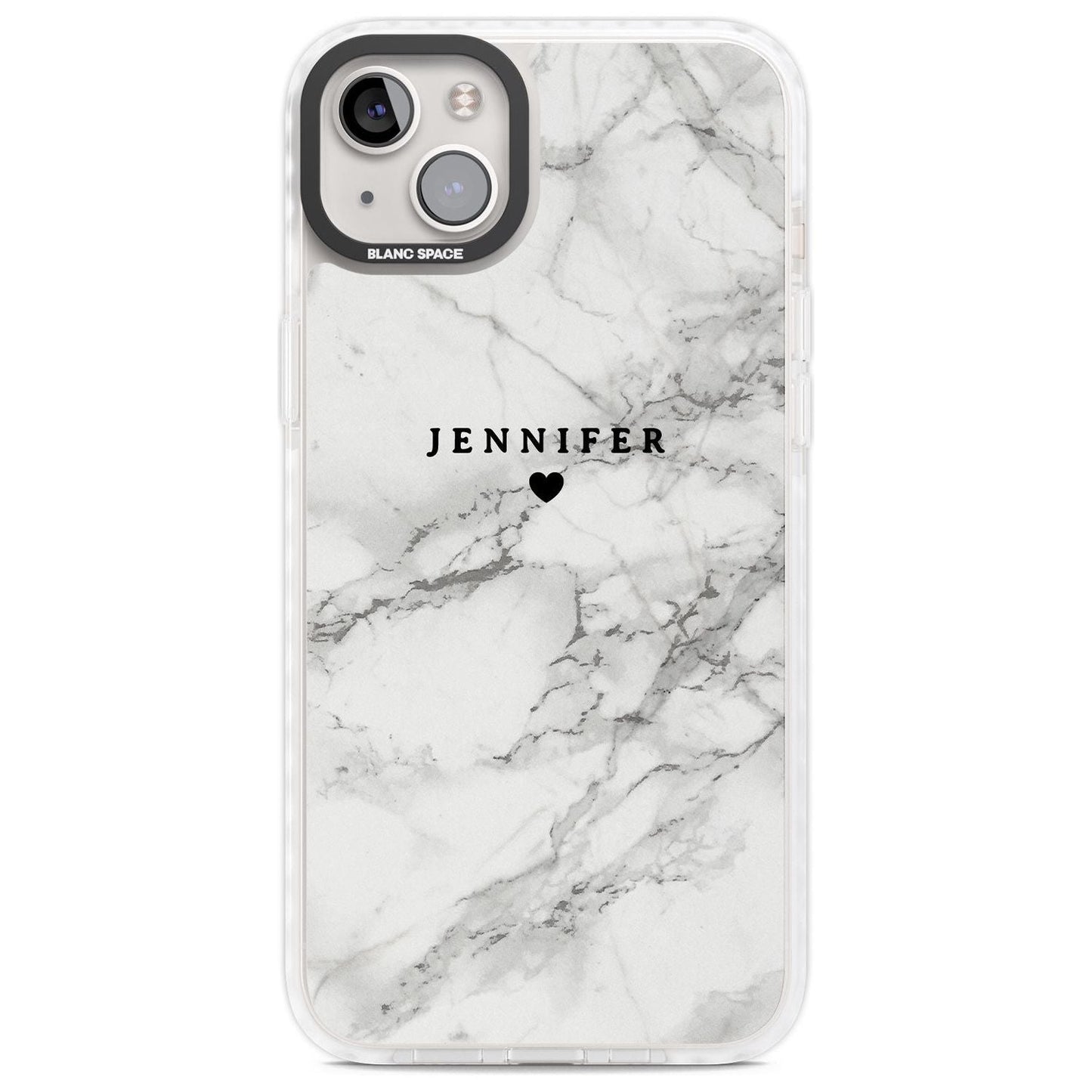 Personalised Classic Grey Marble