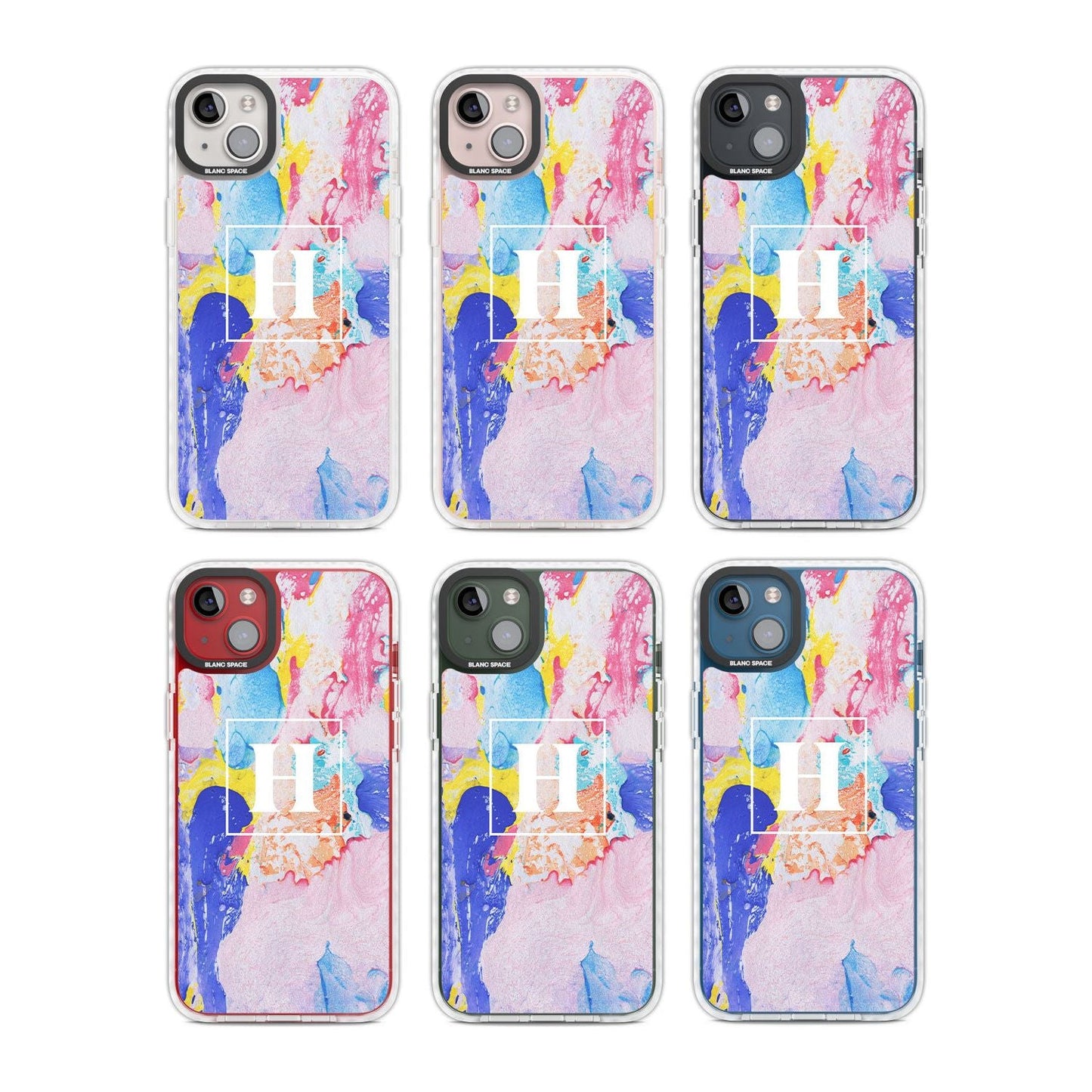 Mélange de marbre pastel personnalisé