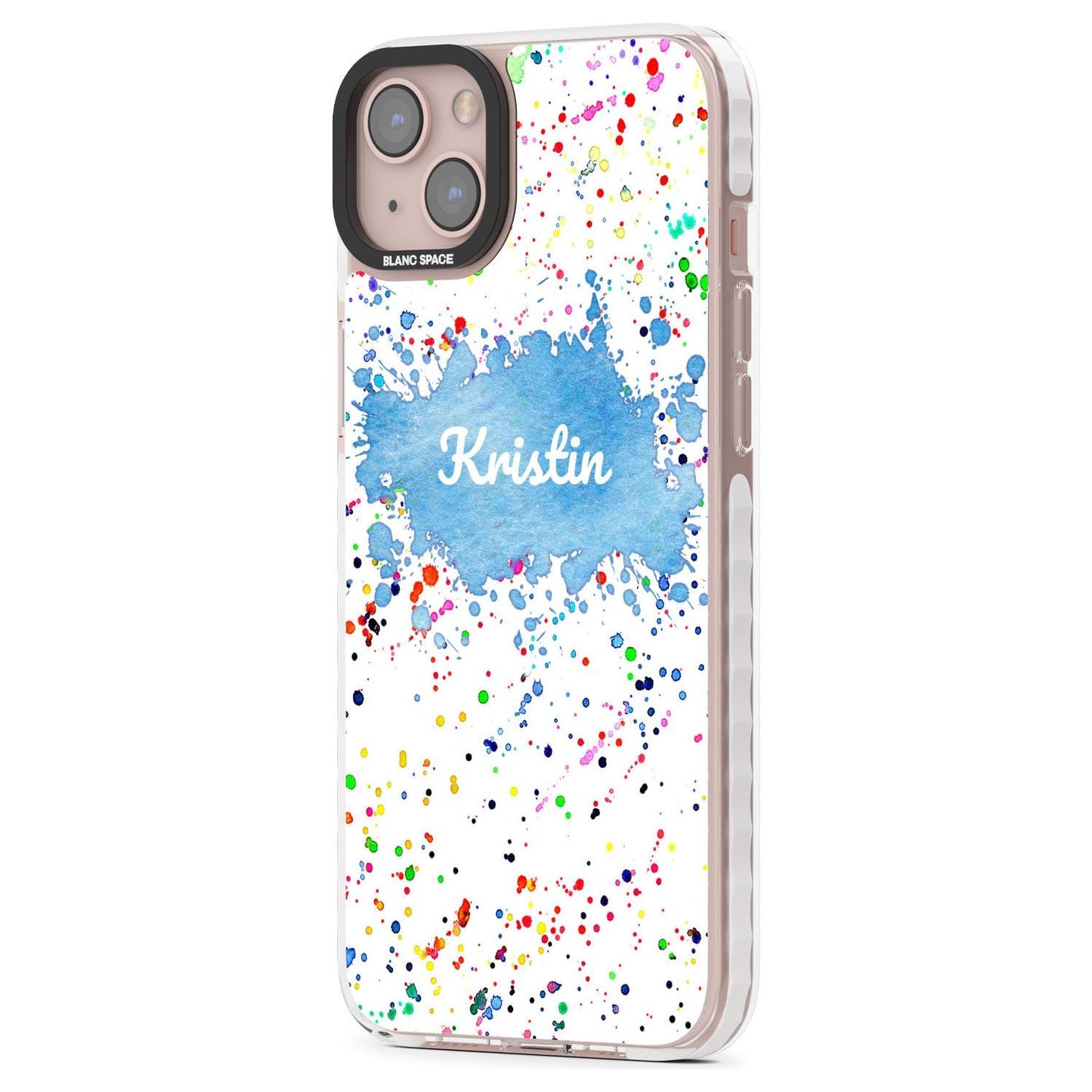 Personalised Rainbow Splatter Name