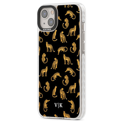 Personalised Gold Cheetah Pattern