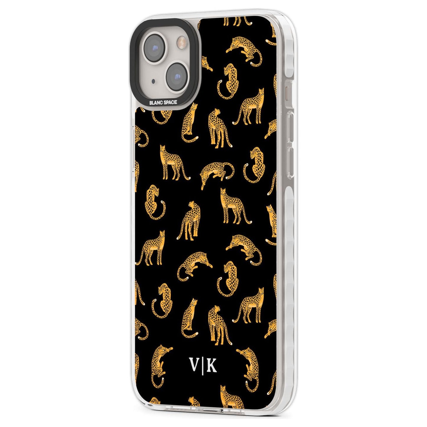 Personalised Gold Cheetah Pattern