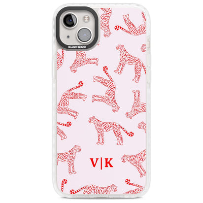 Guépard rouge et rose personnalisé