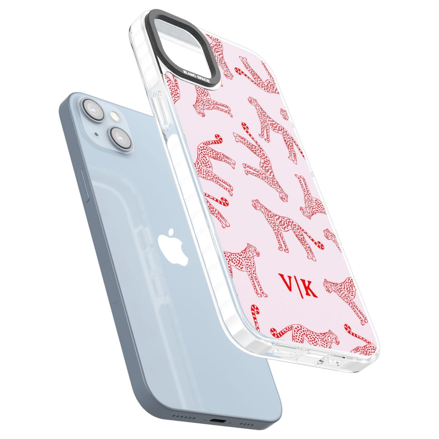 Guépard rouge et rose personnalisé