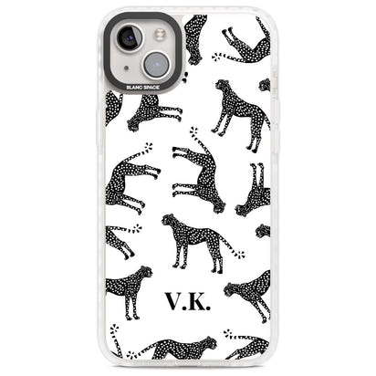 Personalised Black & White Cheetah Pattern