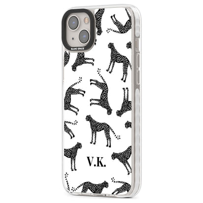 Personalised Black & White Cheetah Pattern