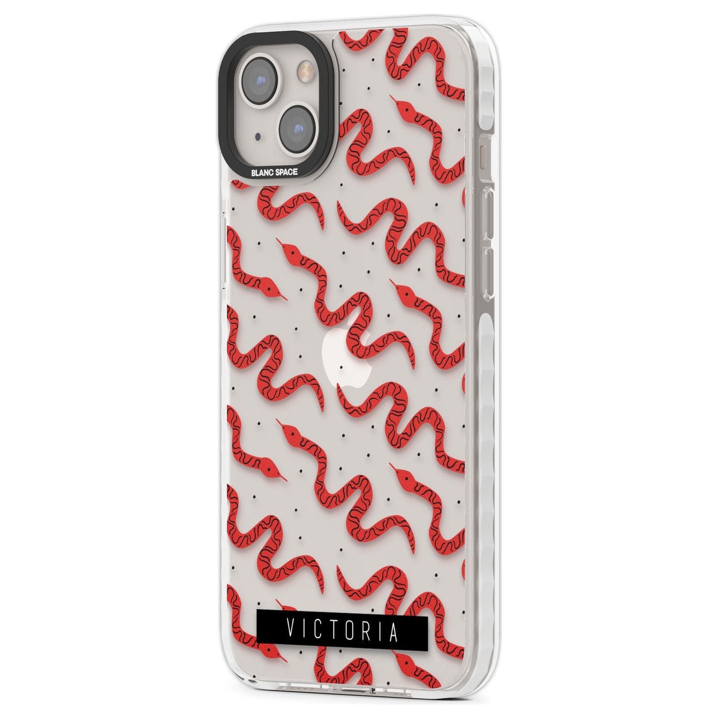 Personalised Red Snake Pattern