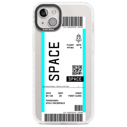 Personalised Space Travel Ticket