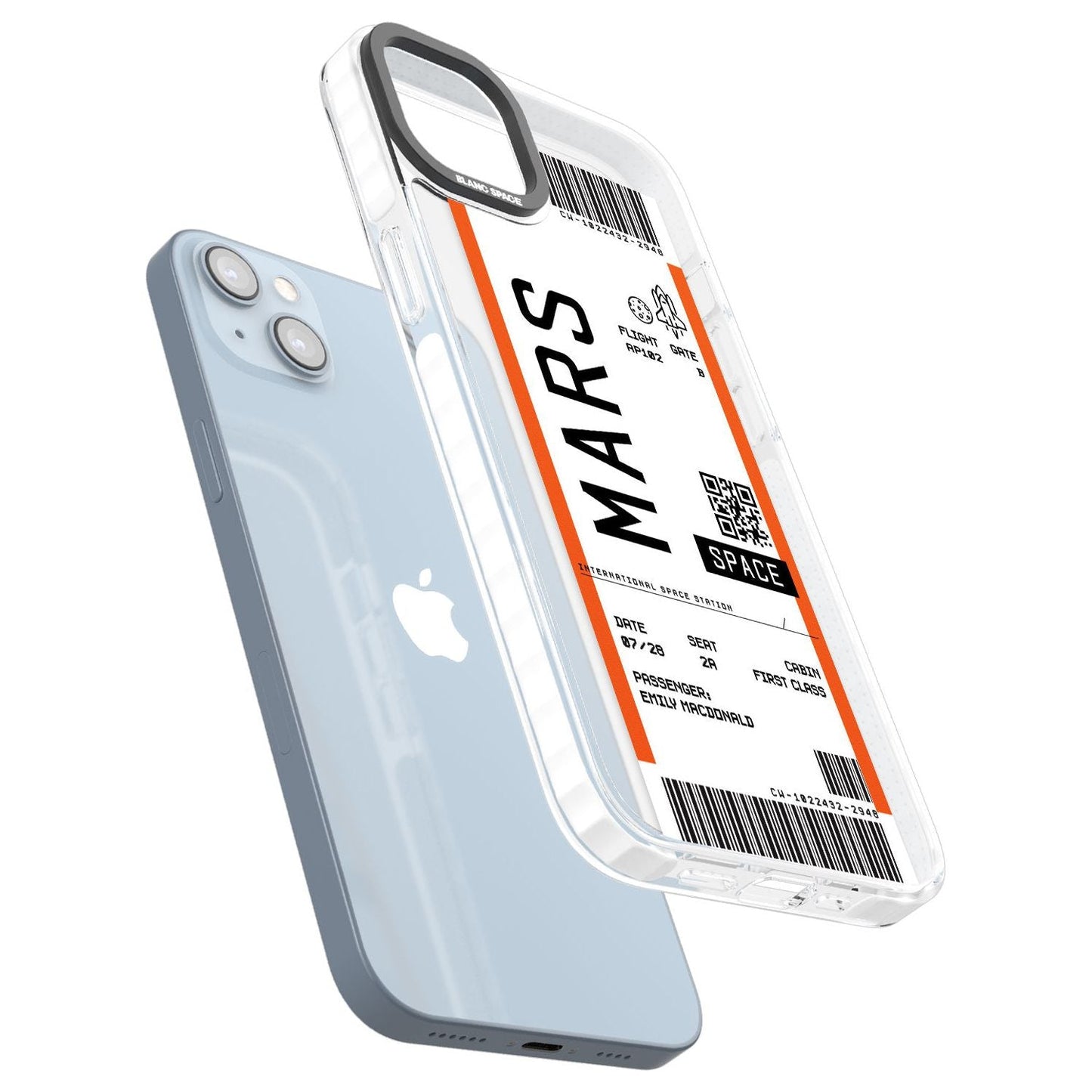 Personalised Mars Travel Ticket