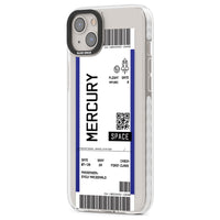 Personalised Mercury Travel Ticket
