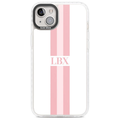 Personalised Minimal Pink Stripe