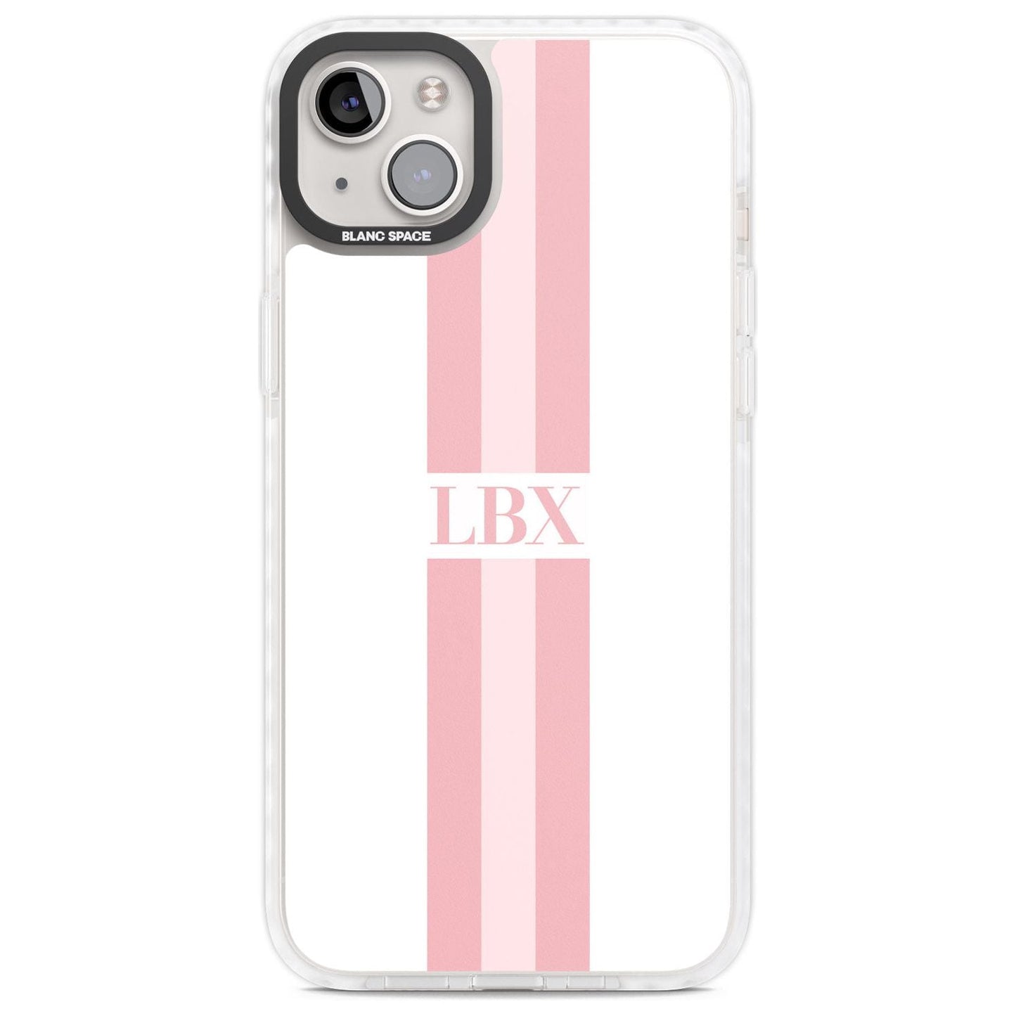 Personalised Minimal Pink Stripe