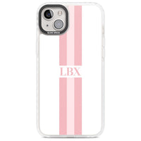 Personalised Minimal Pink Stripe