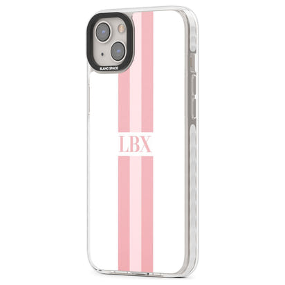 Personalised Minimal Pink Stripe
