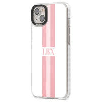 Personalised Minimal Pink Stripe
