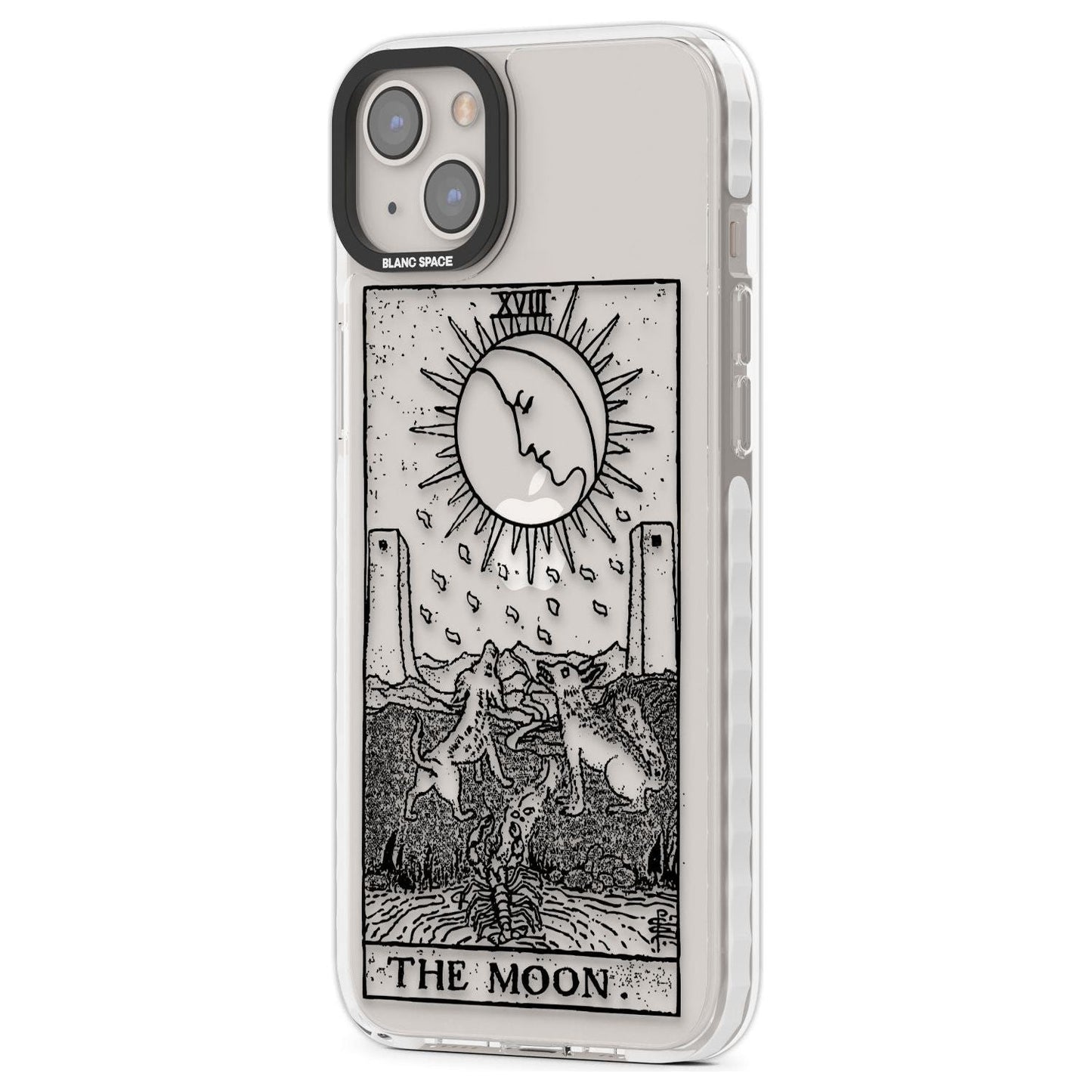 Personalised The Moon Tarot Card (Clear)