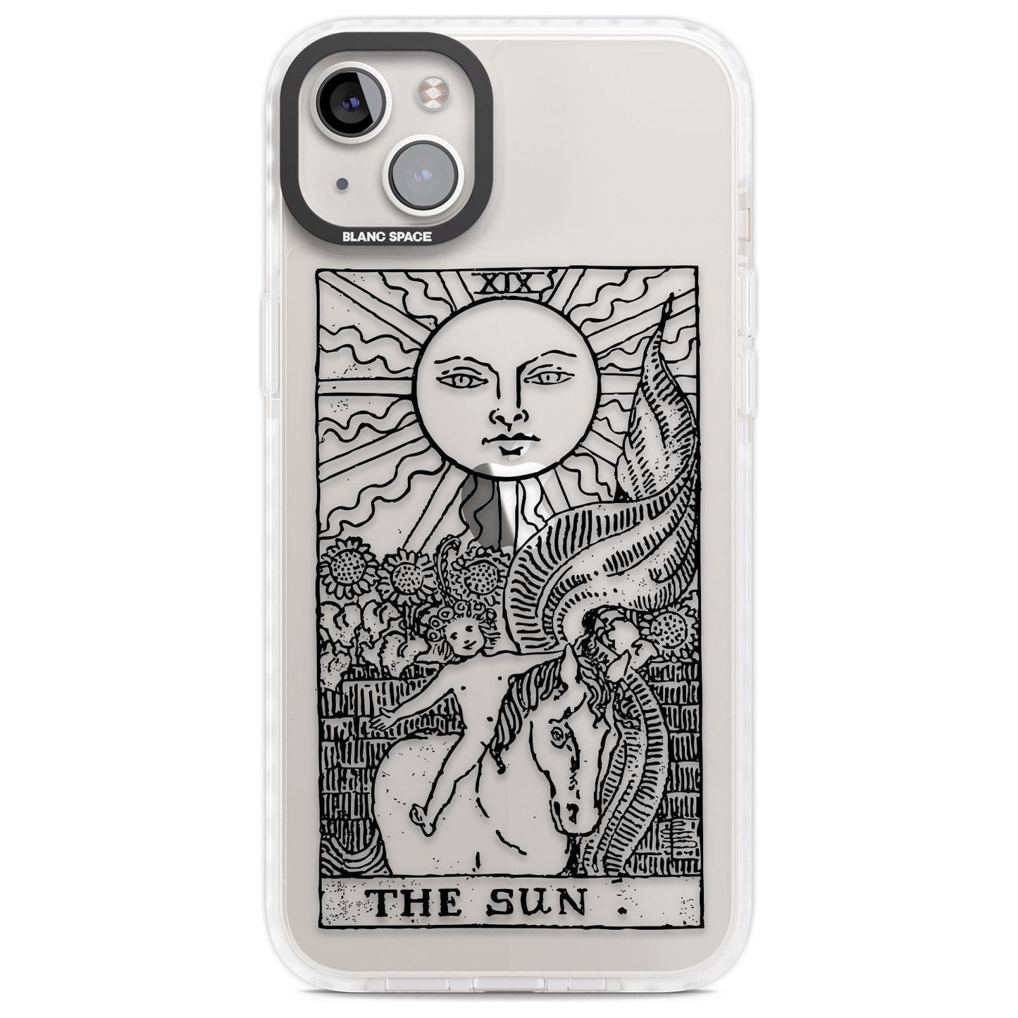 Personalised The Sun Tarot Card (Clear)