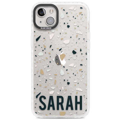 Personalised Terrazzo Blue, Pink, Brown