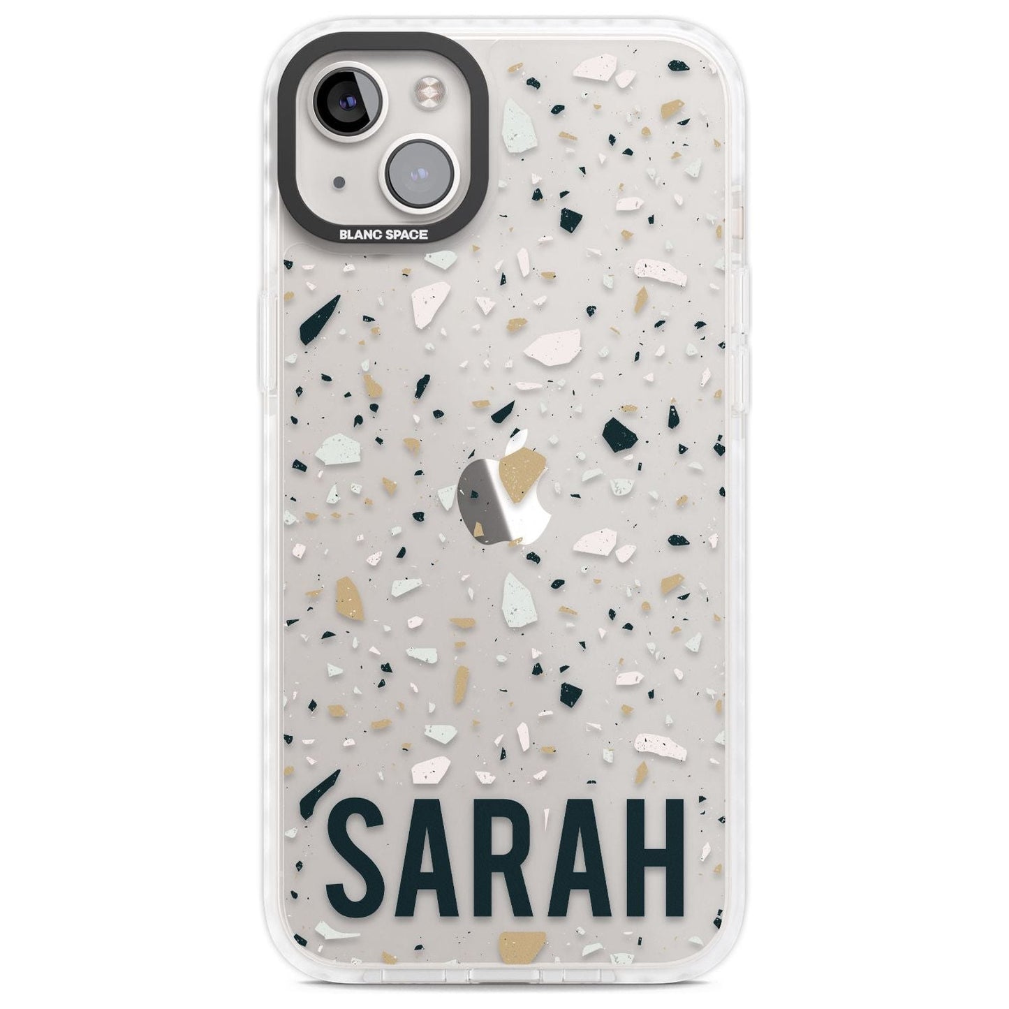 Personalised Terrazzo Blue, Pink, Brown