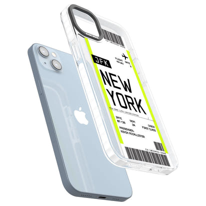 Personalised New York Boarding Pass