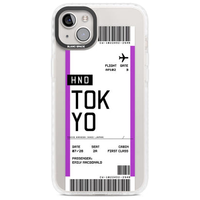 Personalised Tokyo Boarding Pass