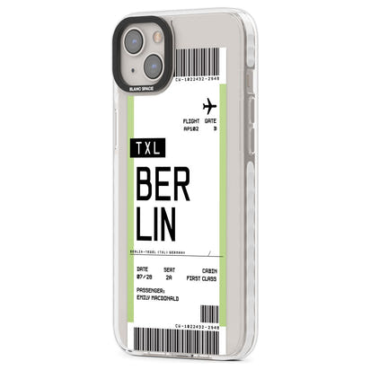 Personalised Berlin Boarding Pass