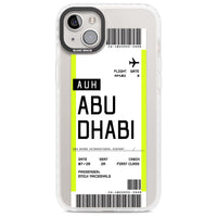 Personalised Abu Dhabi Boarding Pass