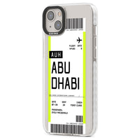 Personalised Abu Dhabi Boarding Pass