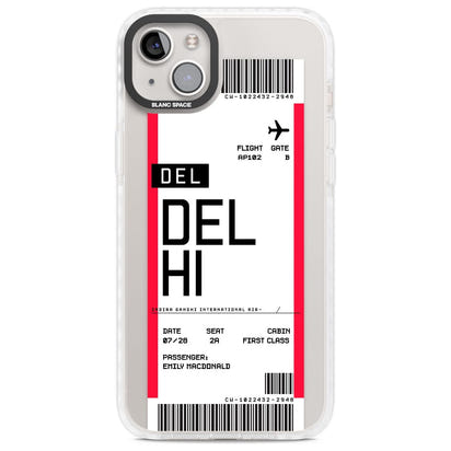 Personalised Delhi Boarding Pass