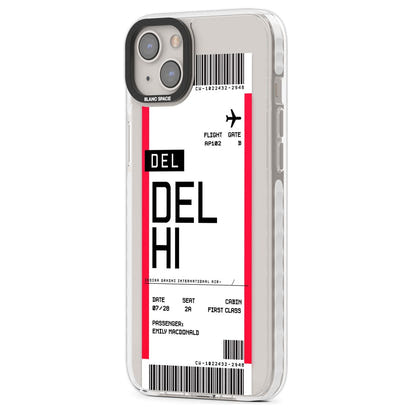 Personalised Delhi Boarding Pass
