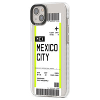 Carte d'embarquement personnalisée pour Mexico