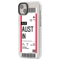 Personalised Austin Boarding Pass