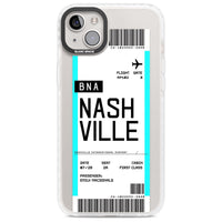 Carte d'embarquement personnalisée pour Nashville