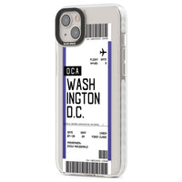 Personalised Washington D.C. Boarding Pass