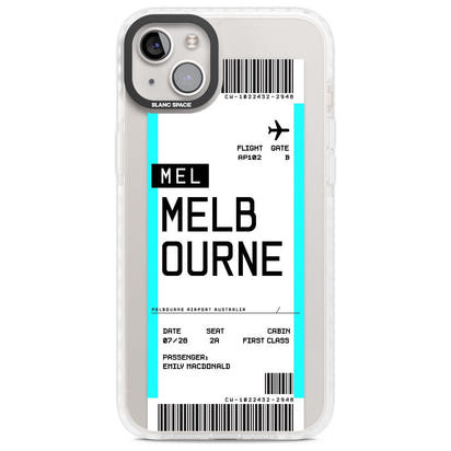 Personalised Melbourne Boarding Pass