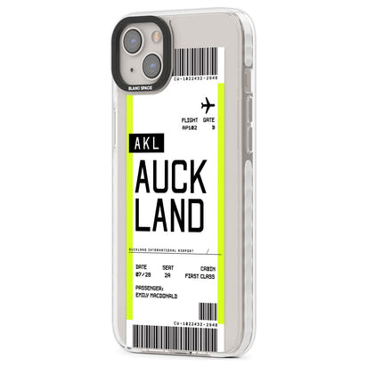 Personalised Auckland Boarding Pass