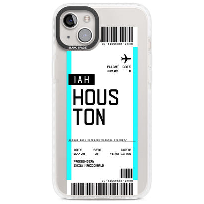 Personalised Houston Boarding Pass