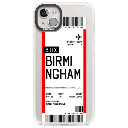 Personalised Birmingham Boarding Pass