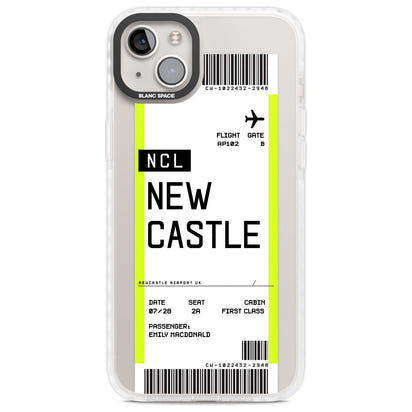 Personalised Newcastle Boarding Pass
