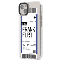 Personalised Frankfurt Boarding Pass