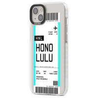 Personalised Honolulu Boarding Pass
