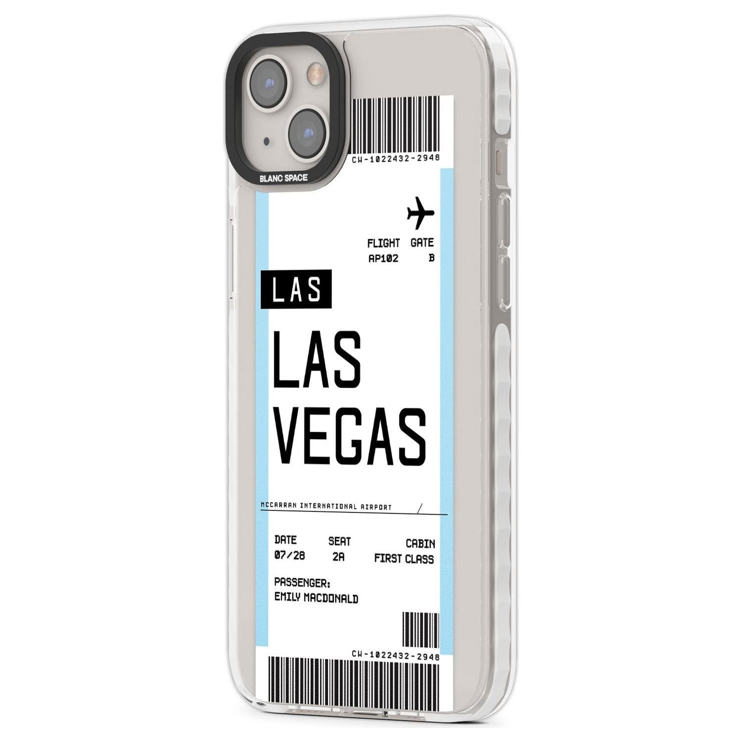 Personalised Las Vegas Boarding Pass